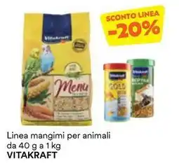 Unes Linea mangimi per Linea mangimi per animali VITAKRAFT offerta