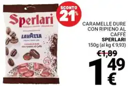 Supermercati Gulliver Caramelle dure con ripieno al caffè SPERLARI offerta