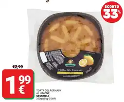 Supermercati Gulliver Torta del fornaio al limone GECCHELE offerta