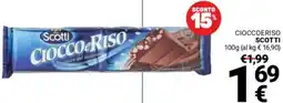 Supermercati Gulliver Cioccoeriso SCOTTI offerta