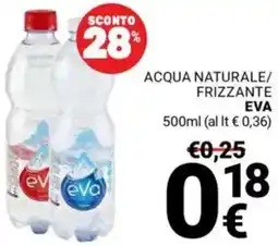 Supermercati Gulliver Acqua naturale/ frizzante EVA offerta