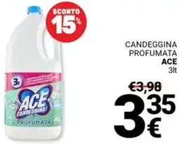 Supermercati Gulliver Candeggina profumata ACE offerta