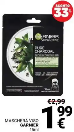 Supermercati Gulliver Maschera viso GARNIER offerta