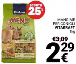 Supermercati Gulliver Mangime per conigli VITAKRAFT offerta
