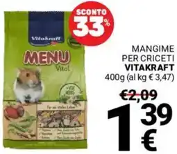 Supermercati Gulliver Mangime per criceti VITAKRAFT offerta