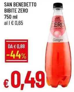 Galassia San benedetto bibite zero offerta