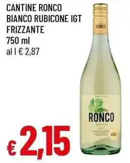 Galassia Cantine ronco bianco rubicone igt frizzante offerta