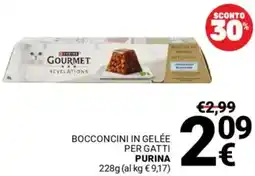 Supermercati Gulliver Bocconcini in gelée per gatti PURINA offerta