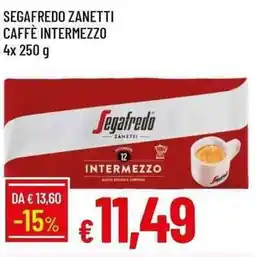 Galassia Segafredo zanetti caffè intermezzo offerta