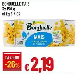 Galassia Bonduelle mais offerta