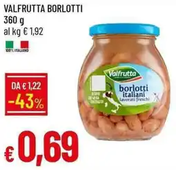 Galassia Valfrutta borlotti offerta