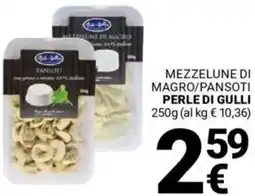 Supermercati Gulliver Mezzelune di magro/pansoti PERLE DI GULLI offerta