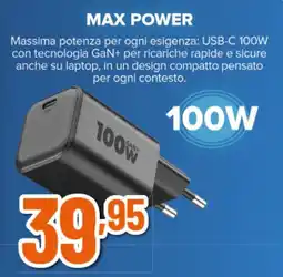 Ipercoop cellularline max power 100W offerta