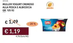 Prezzemolo e Vitale Muller yogurt cremoso alla pesca e albicocca offerta