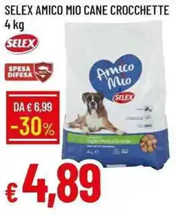 Galassia Selex amico mio cane crocchette offerta