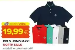 Oasi Polo uomo M-XXL NORTH SAILS offerta