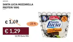 Prezzemolo e Vitale Santa lucia mozzarella protein offerta