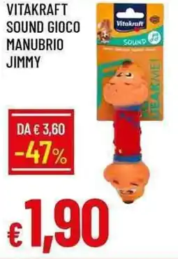 Galassia Vitakraft sound gioco manubrio jimmy offerta