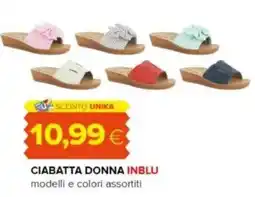 Oasi Ciabatta donna INBLU offerta