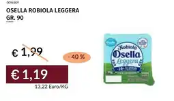 Prezzemolo e Vitale Osella robiola leggera offerta