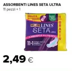 Oasi Assorbenti LINES SETA ULTRA offerta