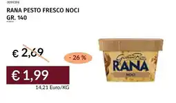 Prezzemolo e Vitale Rana pesto fresco noci offerta