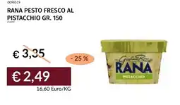 Prezzemolo e Vitale Rana pesto fresco al pistacchio offerta