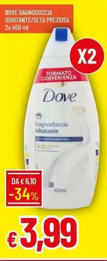 Galassia Dove bagnodoccia idratante/seta preziosa offerta