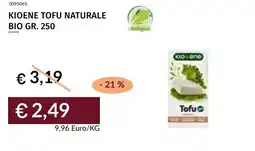 Prezzemolo e Vitale Kioene tofu naturale bio offerta