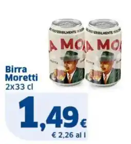 Sigma Birra Moretti offerta