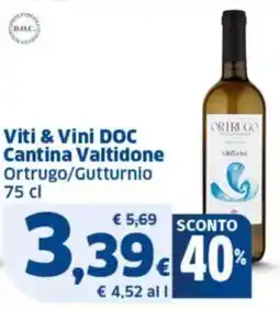 Sigma Viti & Vini DOC Cantina Valtidone Ortrugo/Gutturnio offerta