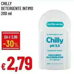 Galassia Chilly detergente intimo offerta