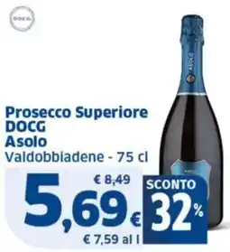 Sigma Prosecco Superiore DOCG Asolo Valdobbiadene offerta