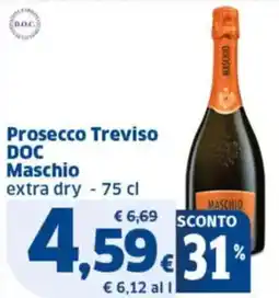 Sigma Prosecco Treviso DOC Maschio offerta