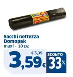 Sigma Sacchi nettezza Domopak offerta