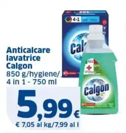 Sigma Anticalcare lavatrice Calgon offerta