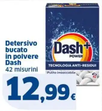 Detersivo bucato in polvere Dash 42 misurini