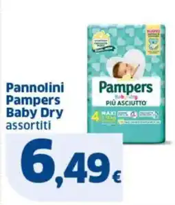 Sigma Pannolini Pampers Baby Dry offerta