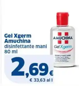 Sigma Gel Xgerm Amuchina disinfettante mani offerta