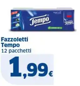Sigma Fazzoletti Tempo 12 pacchetti offerta
