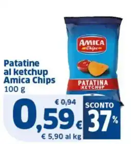 Sigma Patatine al ketchup Amica Chips offerta