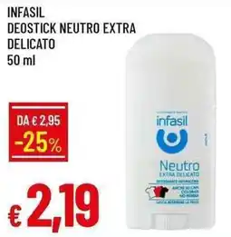 Galassia Infasil deostick neutro extra delicato offerta
