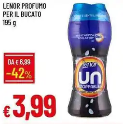 Galassia Lenor profumo per il bucato offerta