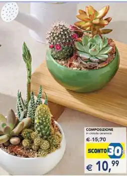 Esselunga COMPOSIZIONE in ciotola ceramica offerta