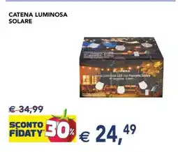 Esselunga CATENA LUMINOSA SOLARE offerta