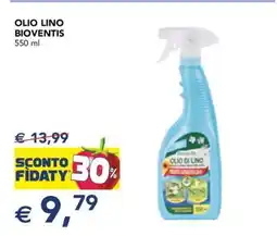 Esselunga OLIO LINO BIOVENTIS offerta
