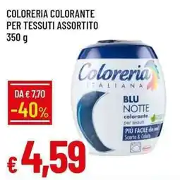 Galassia Coloreria colorante per tessuti offerta