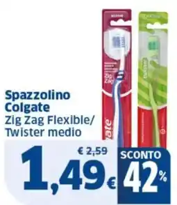 Sigma Spazzolino Colgate offerta