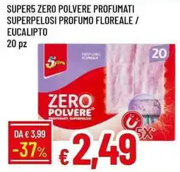 Galassia Super5 zero polvere profumati superpelosi profumo floreale / eucalipto offerta