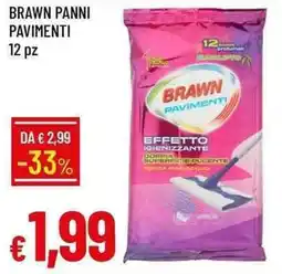 Galassia Brawn panni pavimenti offerta